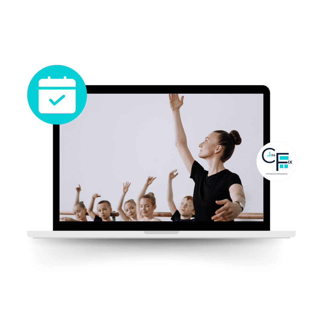 dancing studios front page best online appointment manager for dancing studios